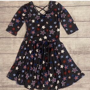 Dot Dot Smile Star dress size 5/6 girls